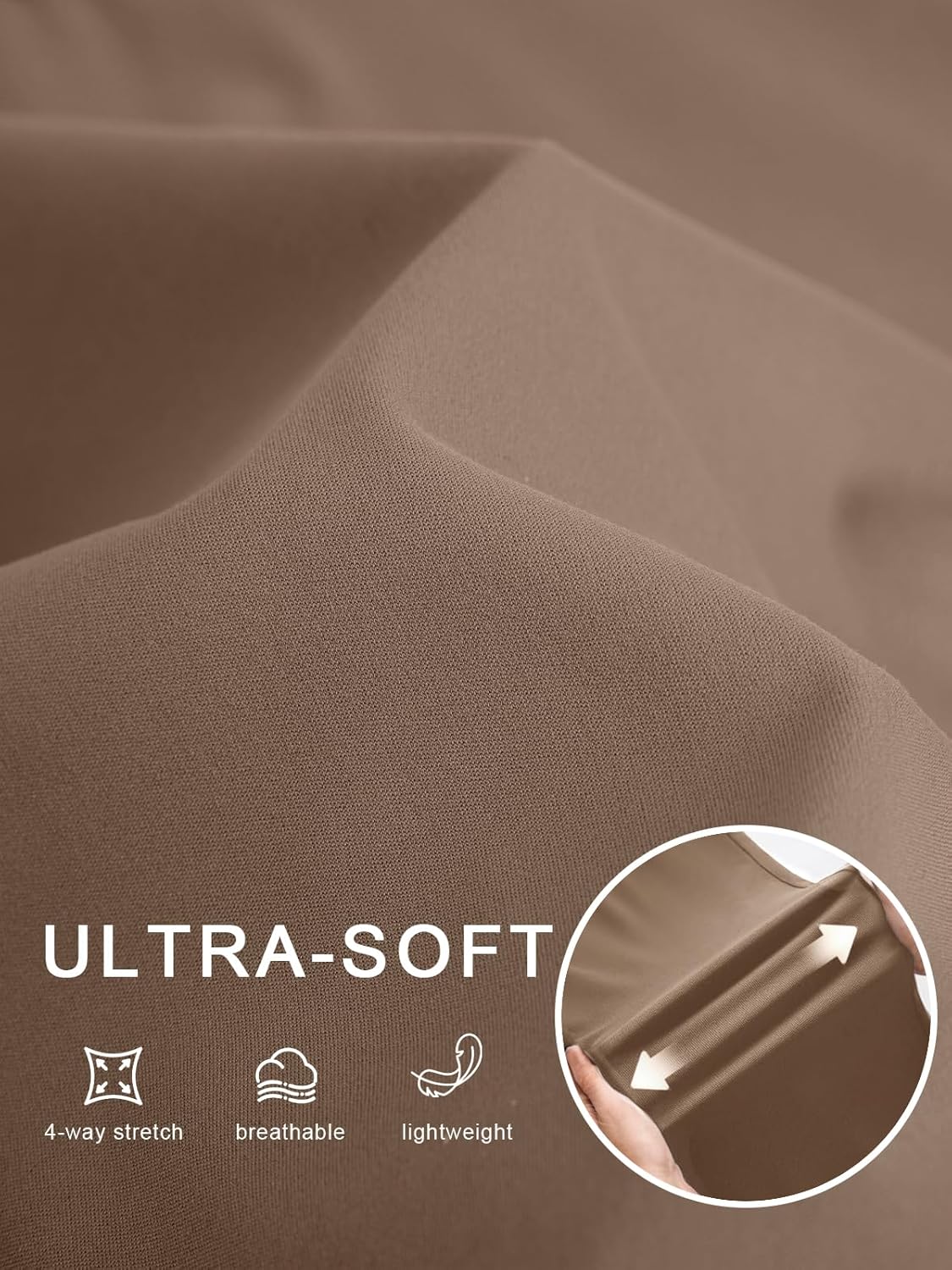 Womens Wide Leg Dress Pants Stretchy High Waisted Work Pants Business Casual Office Trousers with Pockets - Image 4