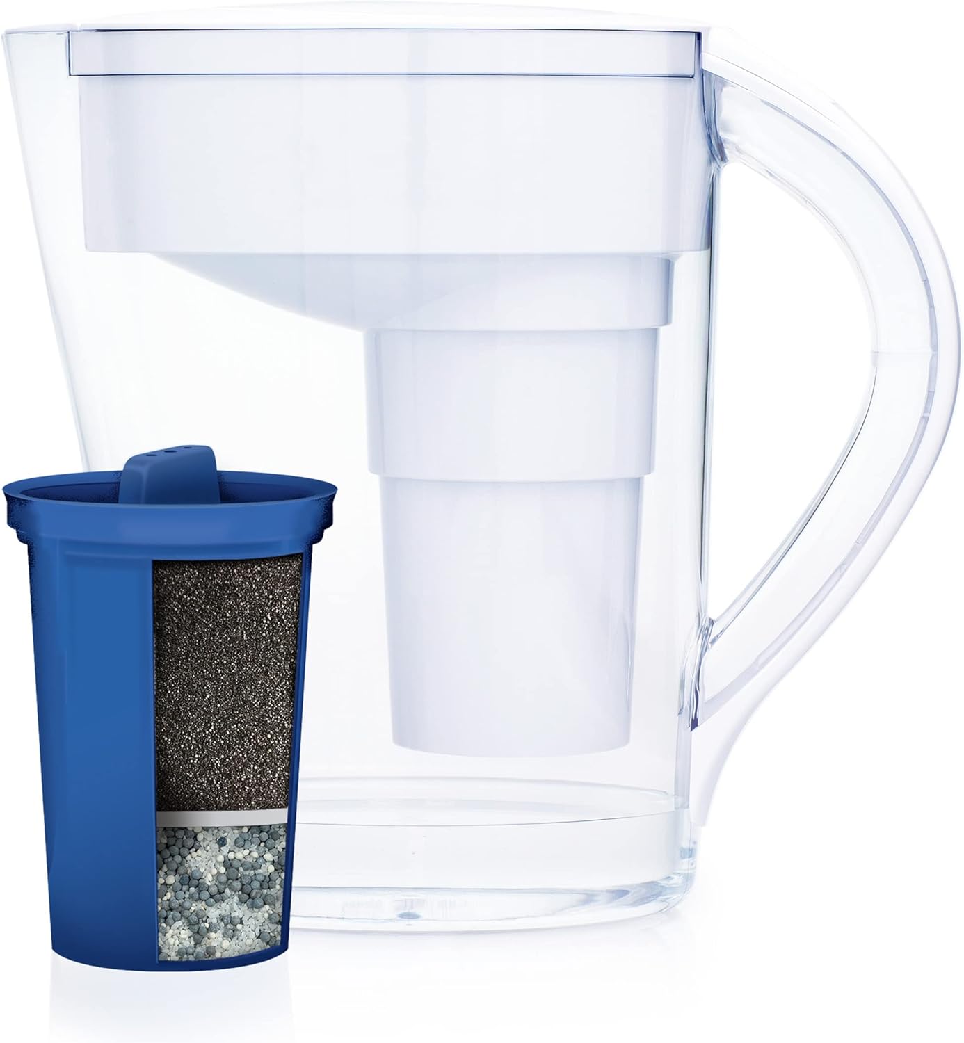 Santevia MINA Alkaline Water Filter Pitcher 9Cup at Home Water