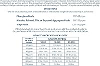 Vista 4 de Pool Mate Aumento de alcalinidad prémium de 5 libras para piscinas, 100% bicarbonato de sodio
