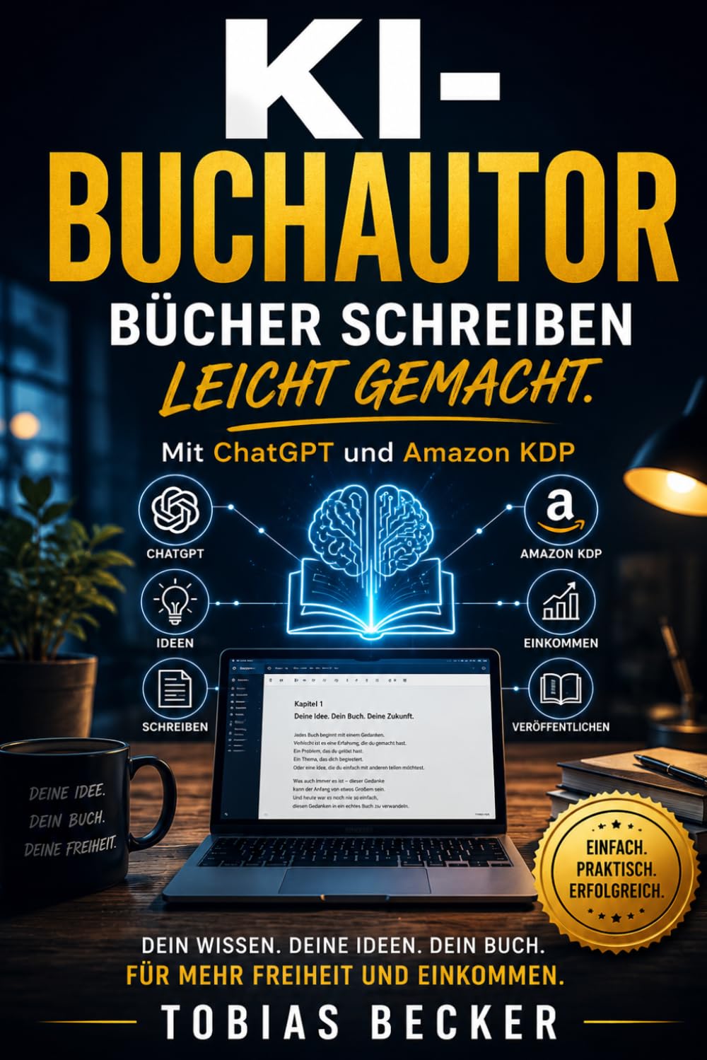 KI-Buchautor: Bücher schreiben leicht gemacht – mit ChatGPT und Amazon KDP.