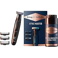 King C. Gillette Style Master, Regolabarba Uomo Senza Fili Per Regolare