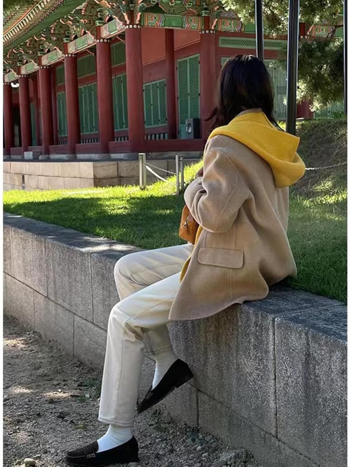 Hooded Scarf for Women Hat Scarf for Winter Fall Knit Bonnet Warm Shawl Wrap - Image 3