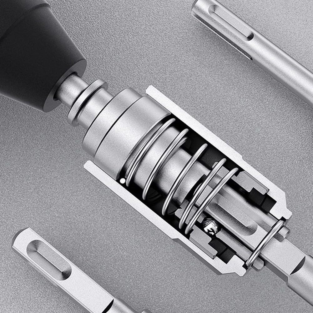 Juego de convertidor de taladro de 3 piezas, adaptador de cambio rápido de aleación de acero para llave eléctrica a martillo taladro construcción y tareas de bricolaje