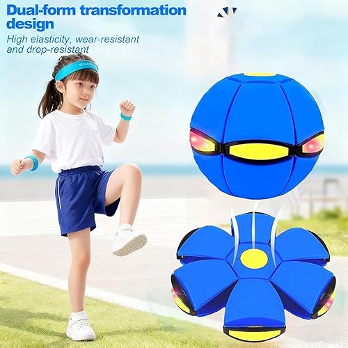 Miniatura 2 de Magic Ball,Magic Bouncing Ball,Interactive Pop-Up Transform,Parent-Child Interaction，with 6 Light (Rojo),azul, (blue)),verde