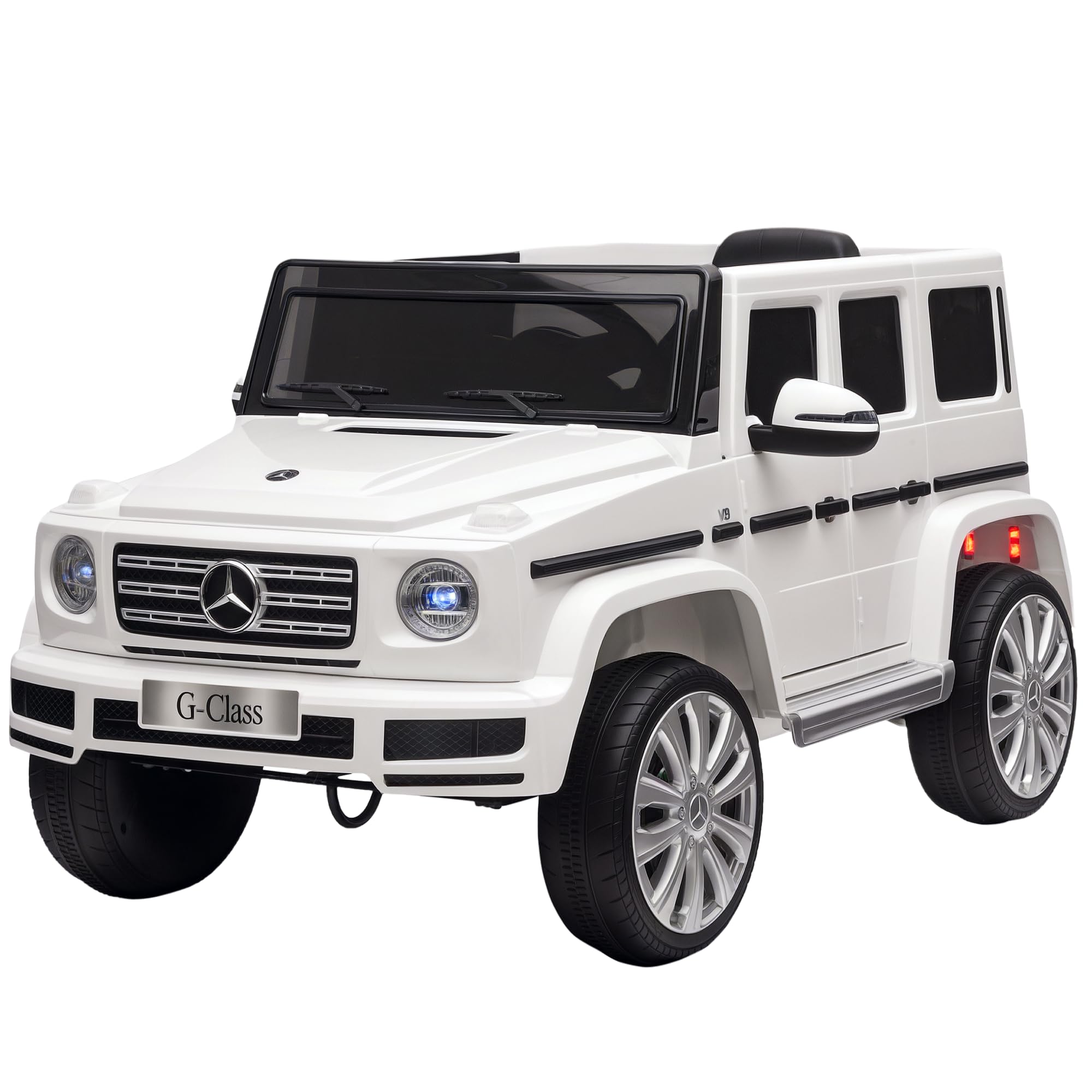 Homcom Riding Toy 370-148V70wt 540 Mm 640 Mm 1070 Mm White