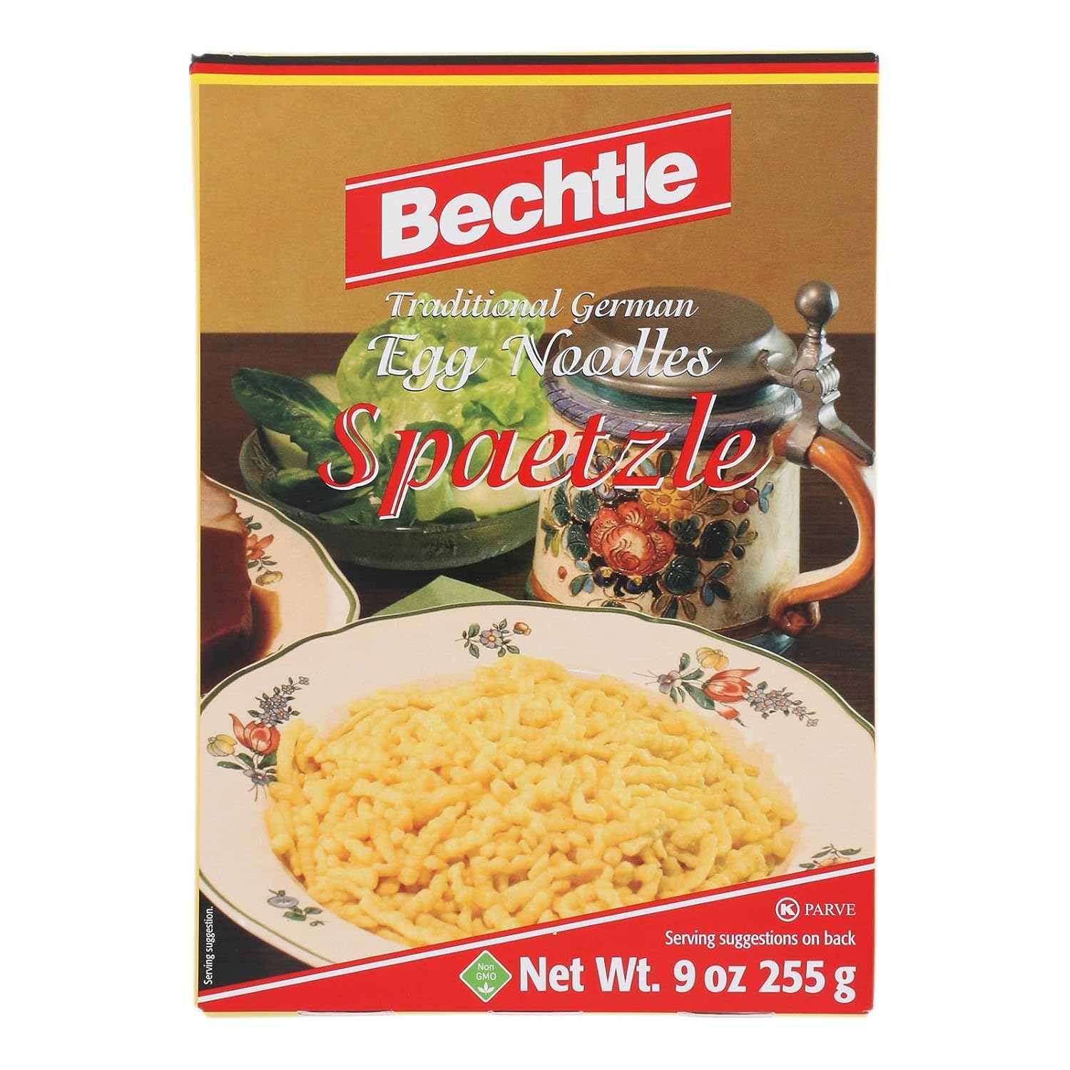 Bechtle Spaetzle Traditional German Egg Noodles, 9 Ounce (Pack of 12)