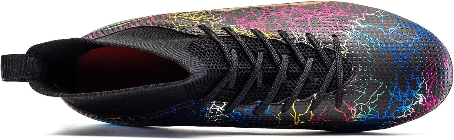 Soccer Cleats Mens Youth Turf Soccer Shoes High Tops Football Cleats Professional Athletic AG Training Football Boots Unisex - Image 6