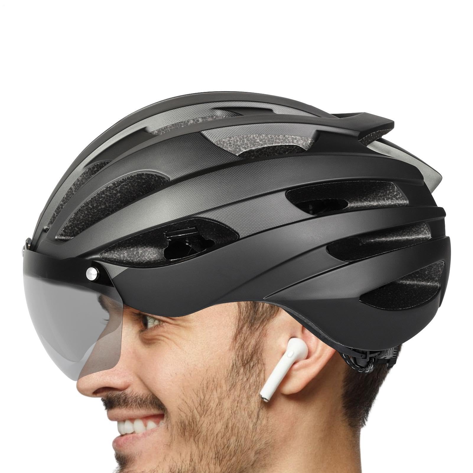 Casques de vélo pour hommes,Casques de vélo pour adultes Protection | Casques de skateboard pour le cyclisme, le patinage à roulettes, le blade, le , le skateboard
