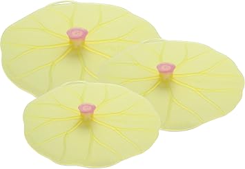 Charles Viancin Lilypad Lid Set of 3 - Large, Medium, Med/Small