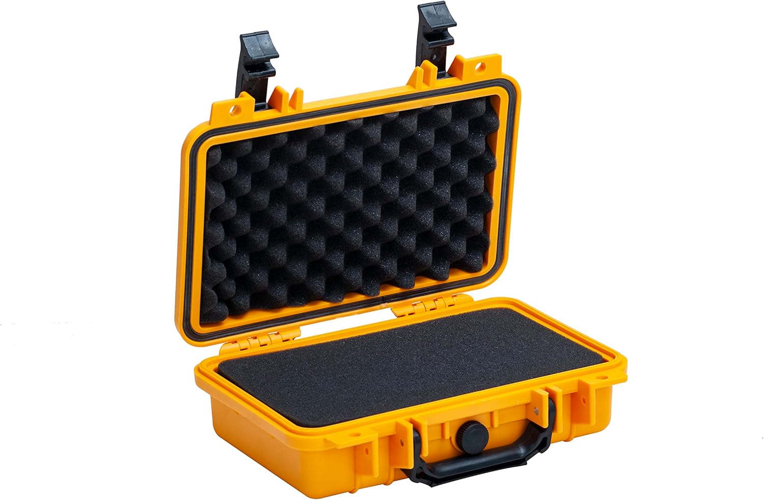 MEIJIA Portable All Weather Waterproof Protective Hard Case, Small Camera Case,Dry Case with Customizable Foam,Fit Use of Drones, Camera,Equipments, 11.65 ”x8.35”x3.78” - Image 3