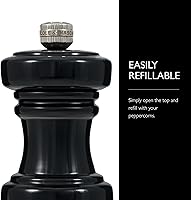 Vista 6 de Cole & Mason Hoxton Mill - Molinillo de pimienta negra de mesa, molinillo de pimienta recargable, accesorio de cocina y hogar, molinillo de pimienta