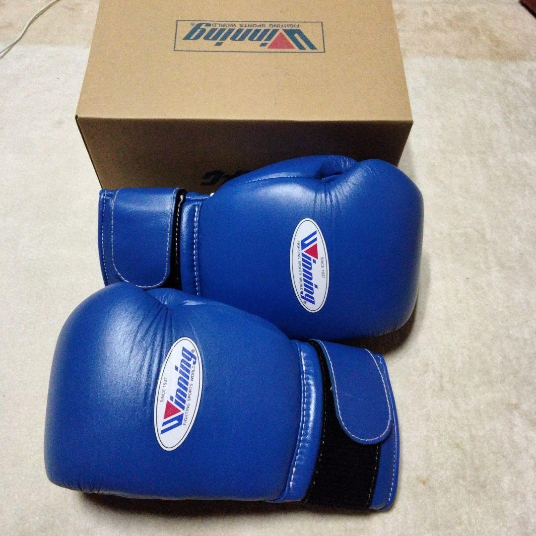 Winning/ウイニングボクシングソフトグローブ14oz 青 新品 ウイニング Winning ボクシンググローブ 14オンス青 winning