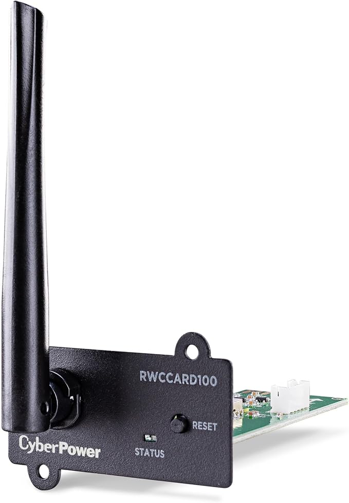Tarjeta de Monitoreo Inalámbrico en la Nube CyberPower RWCCARD100 para Gestión Remota de UPS, Plug-and-Play miniatura 2