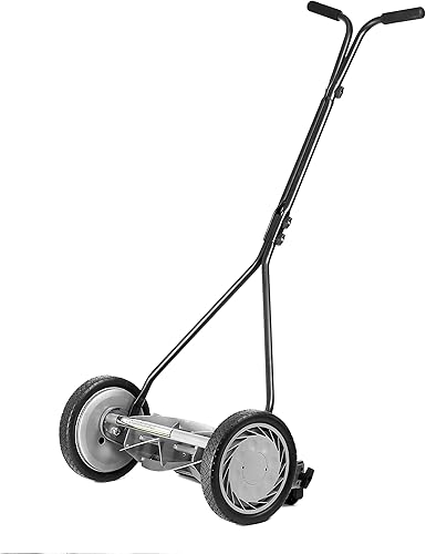 American Lawn Mower Company 1415-16 Cortacésped de carrete de empuje de 5 cuchillas de 16 pulgadas 16 pulgadas 5 cuchillas gris