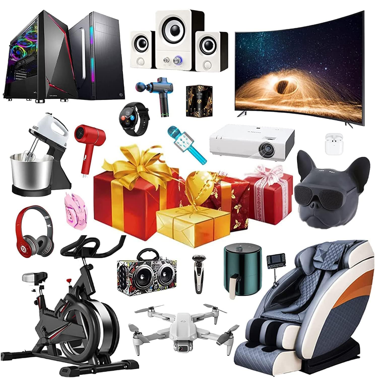 Geräten im Jahr 2026 Paletten,8-39 STK. Palettenware Haushaltswaren Multimedia A Ware B Ware Palette Elektronik Geschenkbox
