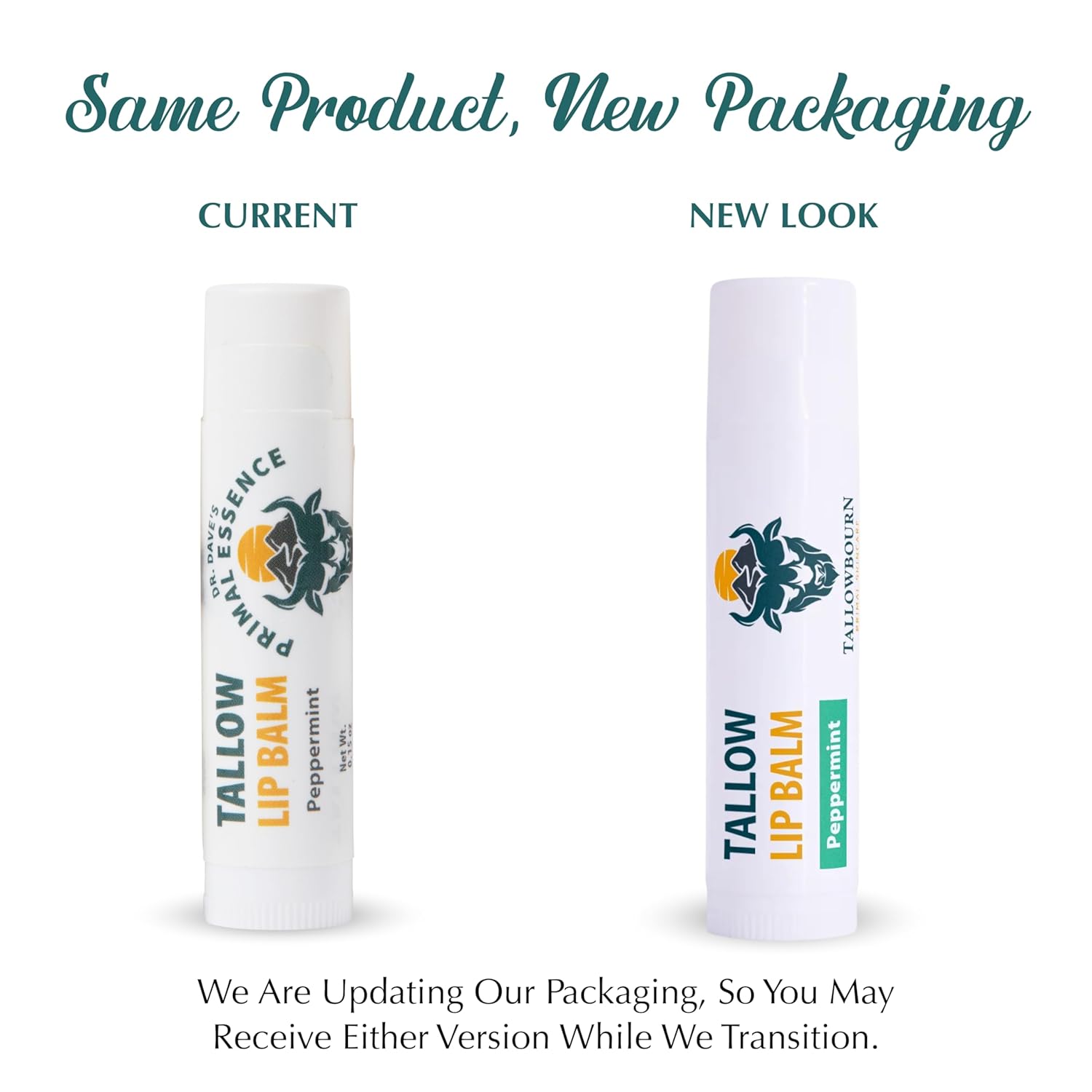 Moisturizing Tallow Lip Balm – Grass-Fed Beef Tallow with Organic Coconut Oil, Beeswax, and Vitamin E – Lip Balm Set – Variety Pack – Travel Essential – 3-Pack - Image 2