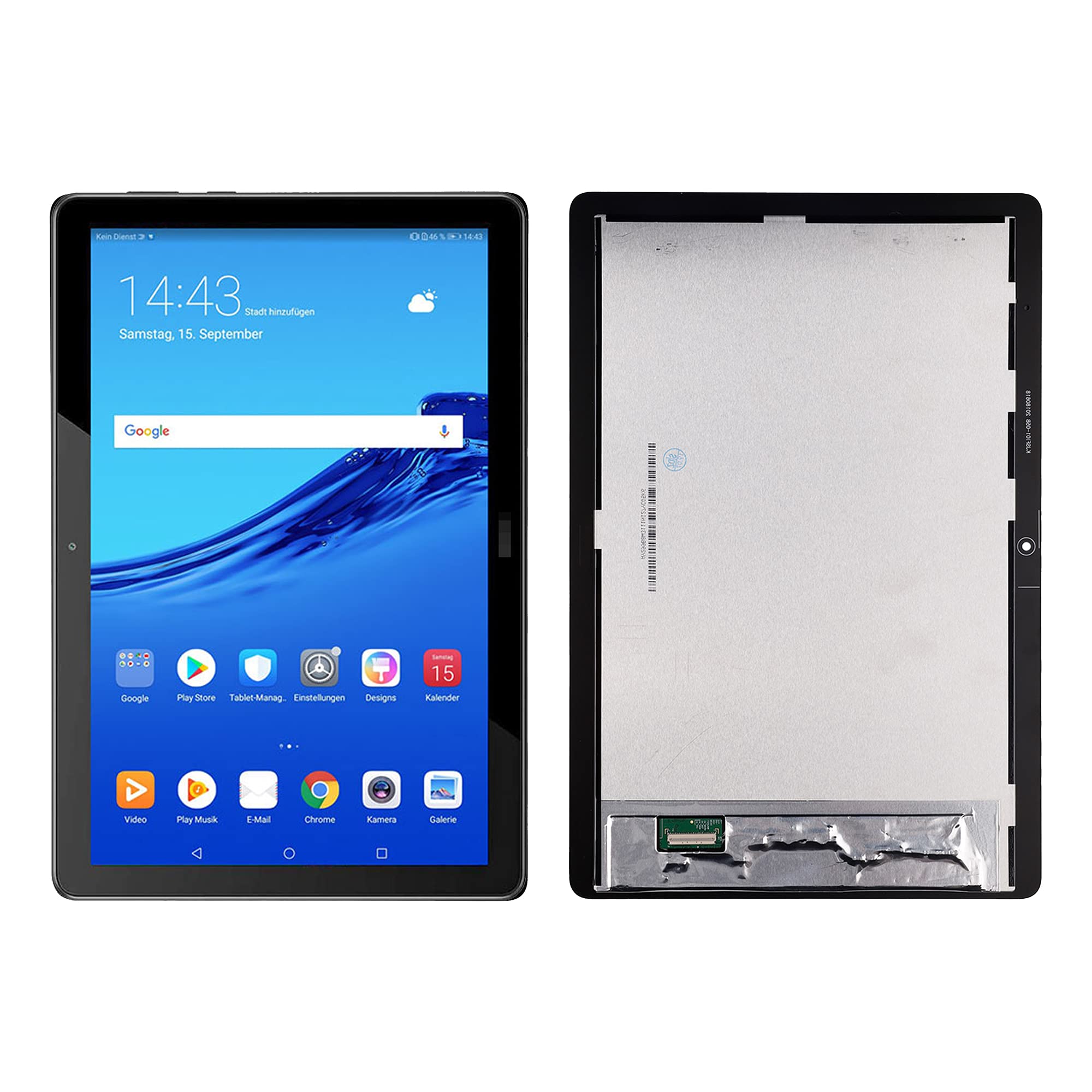 For Huawei Mediapad T1 10 Pro LTE T1-A21L T1-A21W T1-A22L T1-A23L LCD DIsplay Touch Screen Digitizer Assembly Glass Sensor - 7