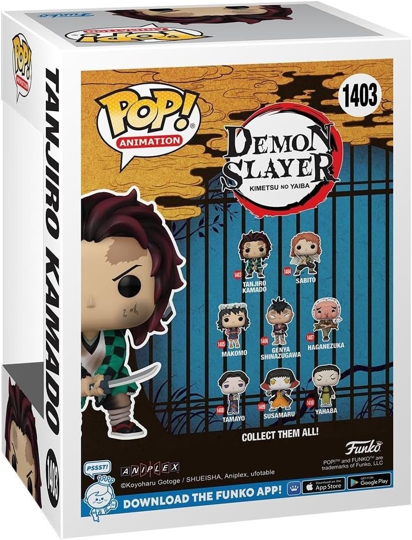 Funko POP! Animation: Demon Slayer - Tanjiro Kamado - (Training) - Collectable Vinyl Figure - Gift Idea - Official Merchandise - for Kids & Adults - Anime Fans - Model Figure for Collectors - Image 3