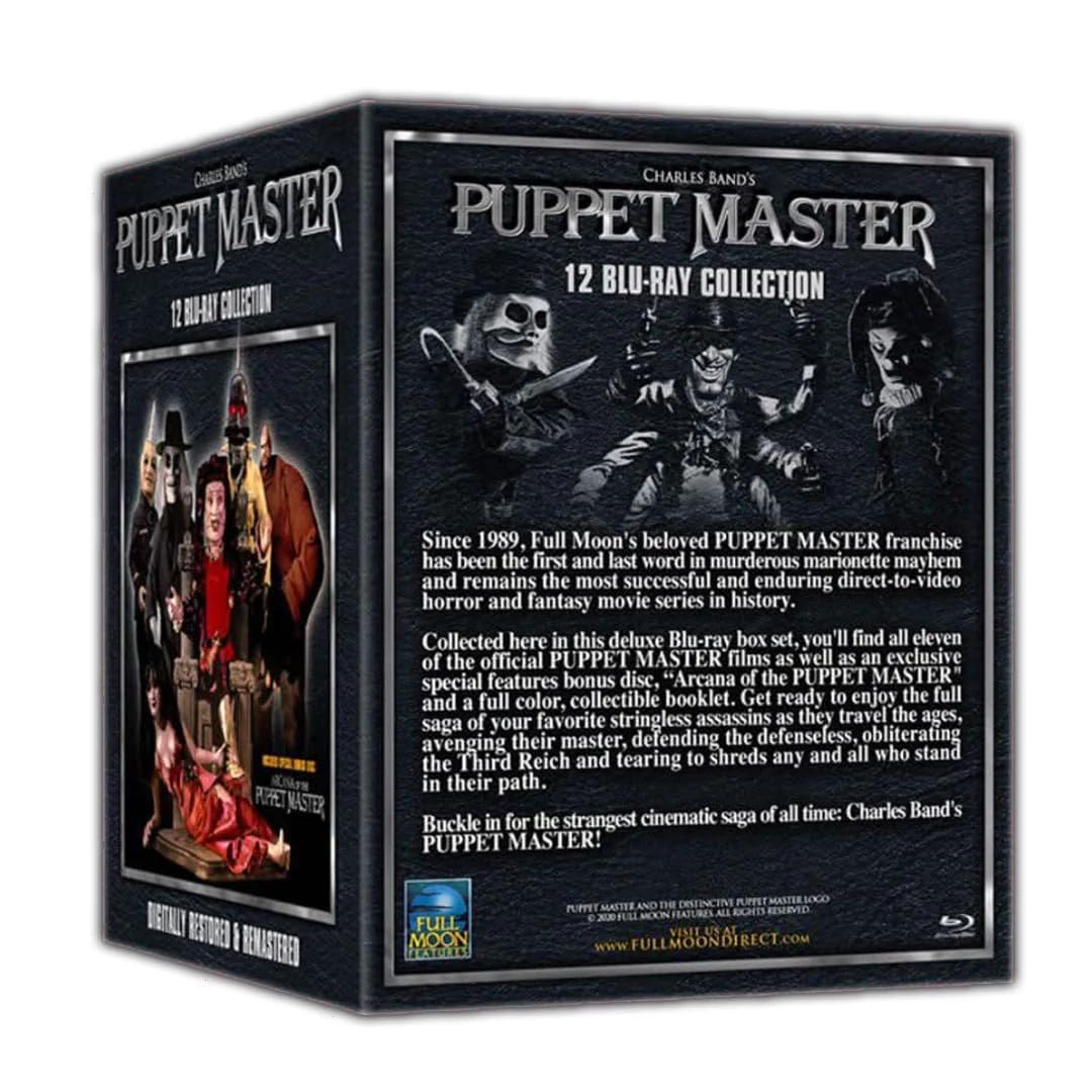 Puppet Master 12 Blu-Ray Complete Box Set