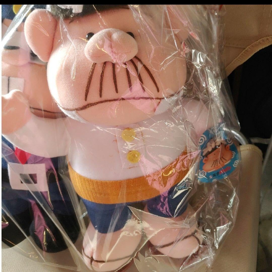 貴重 レア！レトロ 天才バカボン ぬいぐるみ パパ おまわりさん 35センチ Amazon.co.jp: レア！レトロ 天才バカボン ぬいぐるみ パパ 本官