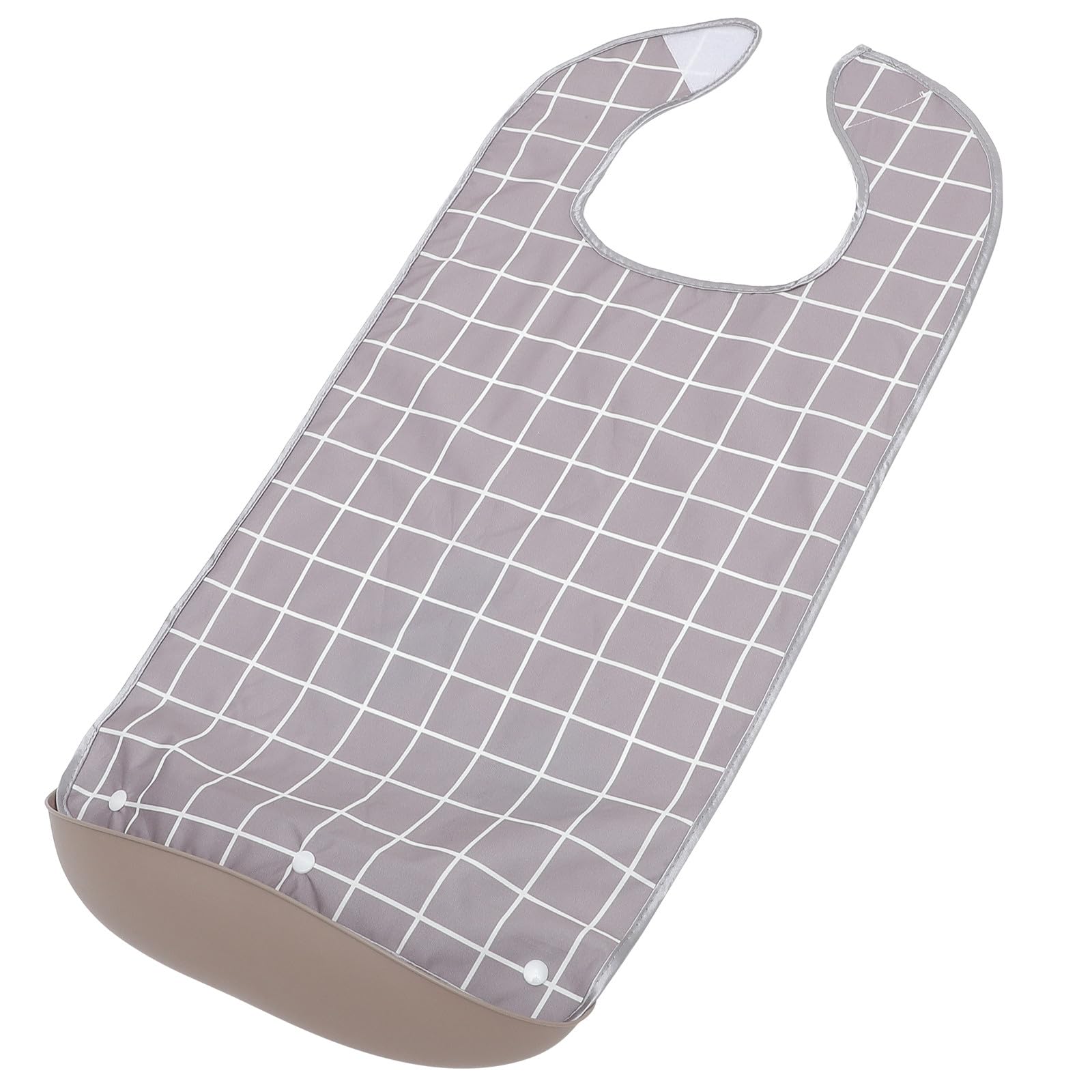 Waschbarer Lätzchen für Erwachsene als Kleiderschutz aus Tpu und Pvc Leichter Essschutz für Senioren und Menschen in Rehabilitation Wasserfest und Wiederverwendbar