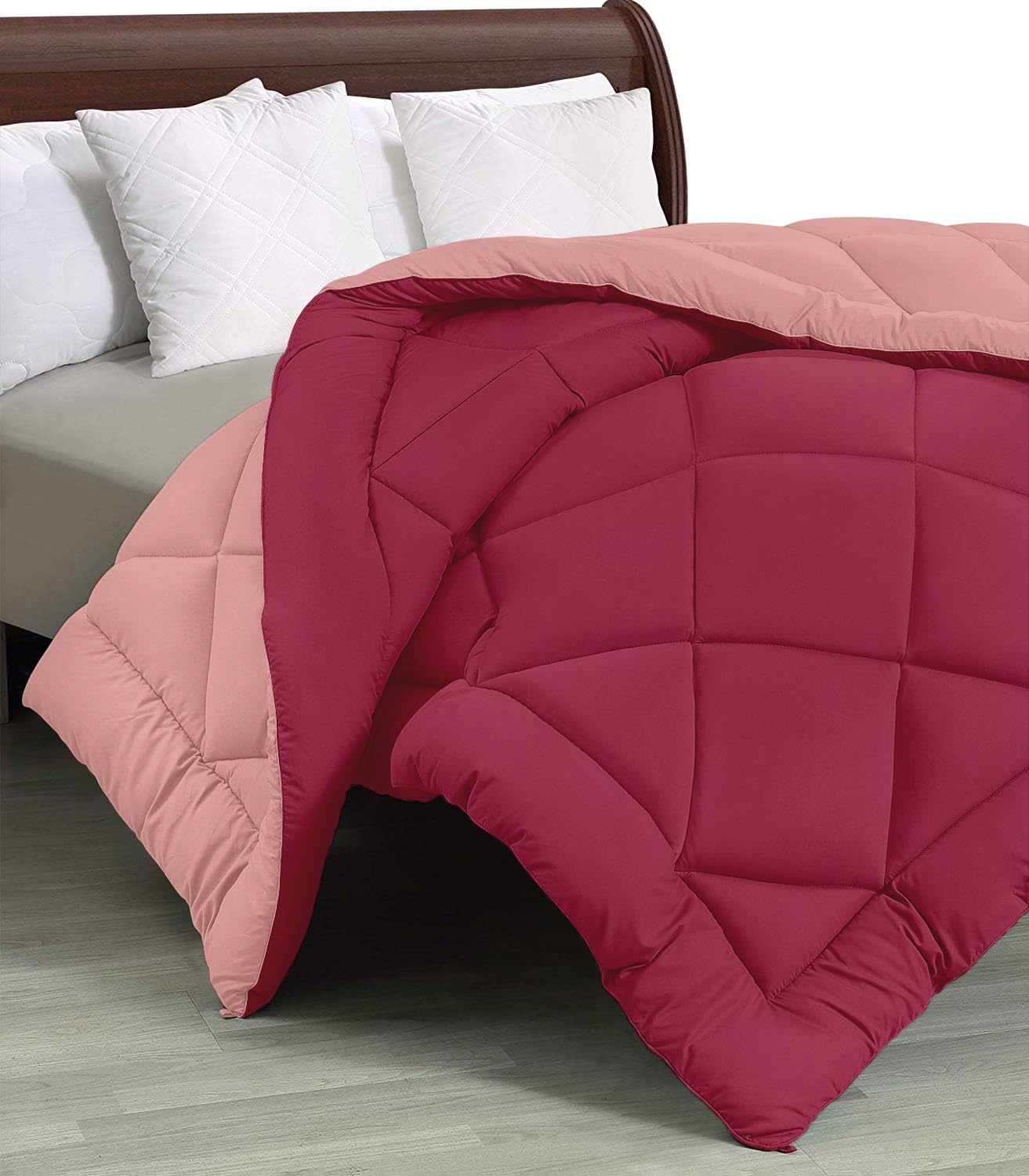 See full amazon price history chart for Cloth Fusion Reversible AC Comforter Single Bed Quilt Blanket for Winter (200 GSM, Magenta & Light Pink)| TC - 200 Cloth Fusion Reversible AC Comforter Single Bed Quilt Blanket for Winter (200 GSM, Magenta & Light Pink)| TC - 200 (B0D7CWMF63) Amazon Price History, Amazon Price Tracker
