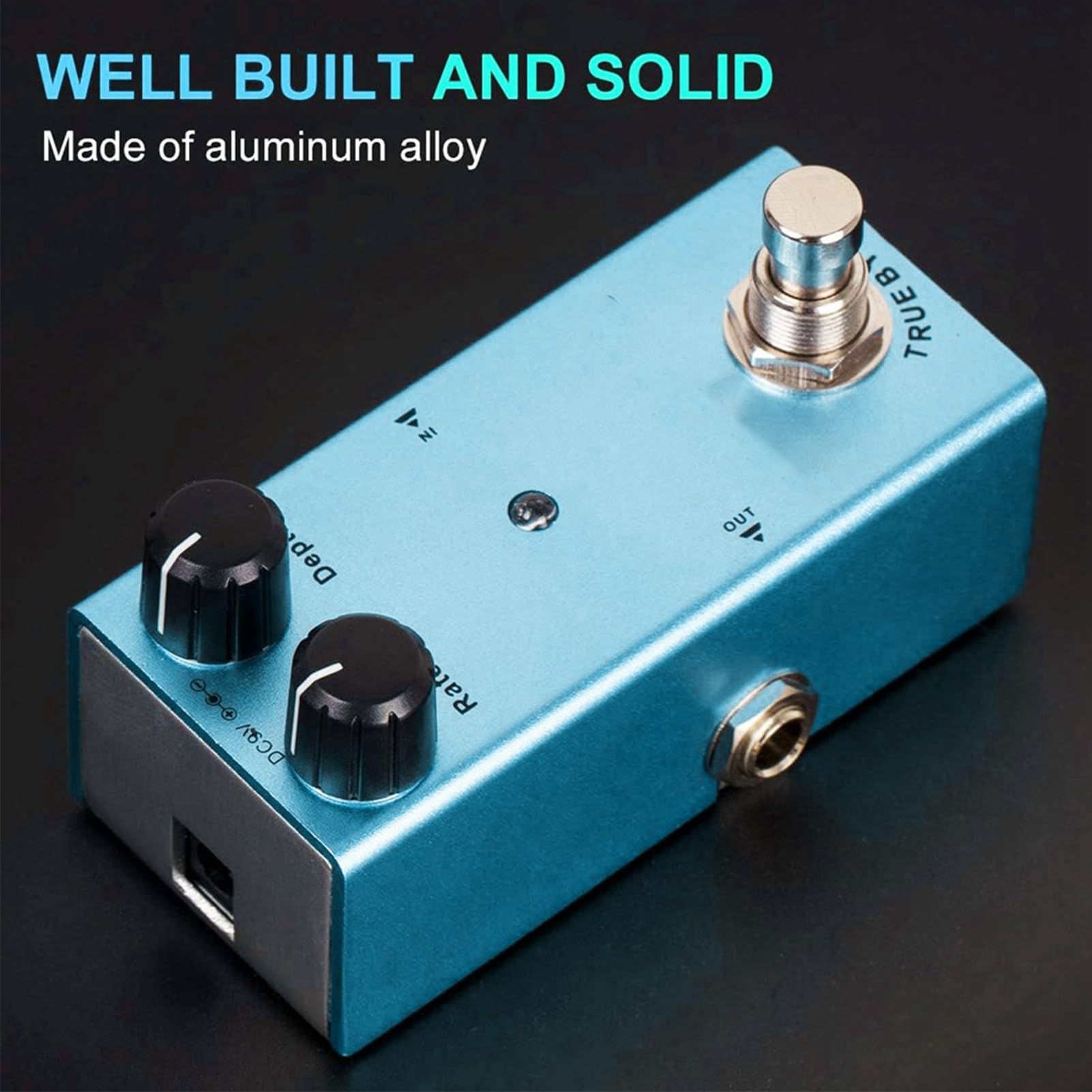 Pédale De Guitare, Pédale D'effets De Guitare électrique, Pédale De Guitare Chorus à Effets Multiples Compacte Et Portable pour la Performance, Accessoire De Guitare(Crunch Distortion(03))