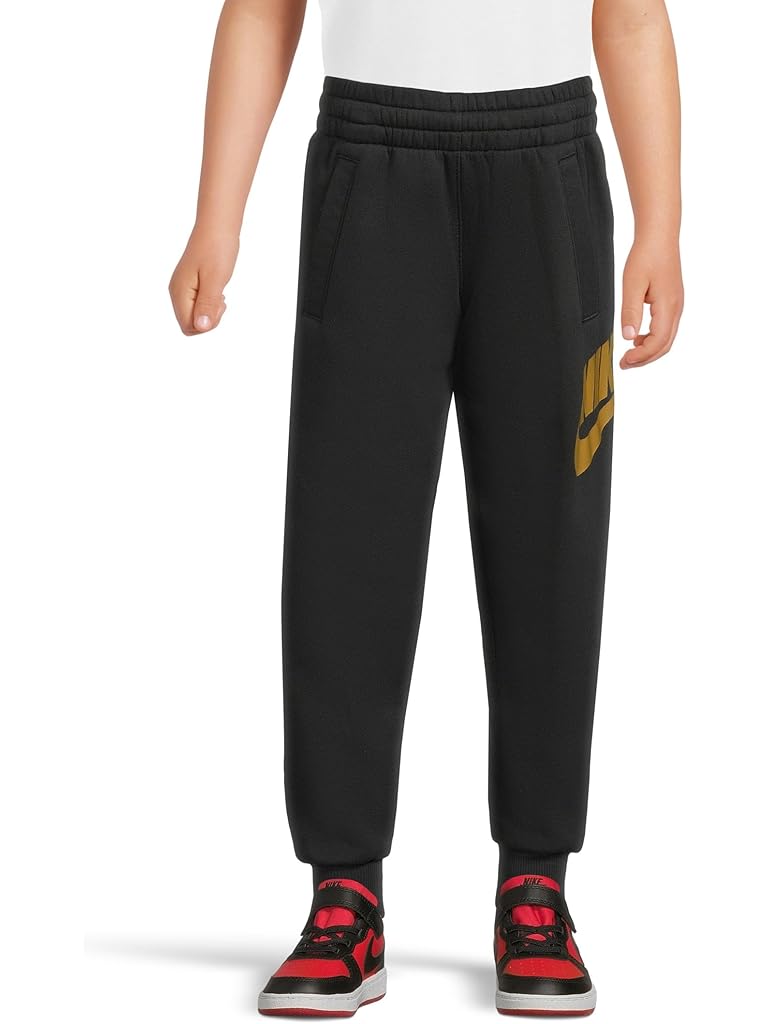 Black Nike Sportswear Club Fleece Joggers (Little Kid/Big Kid)