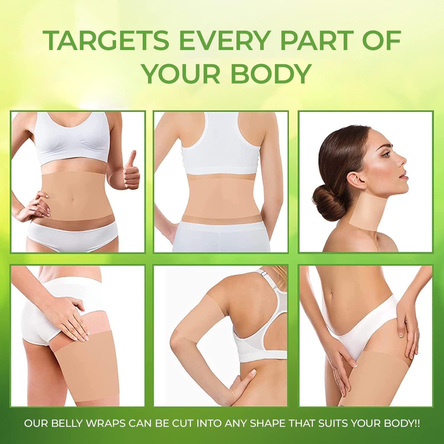 Lipo Applicator Body Wrap with Green Tea - Image 3