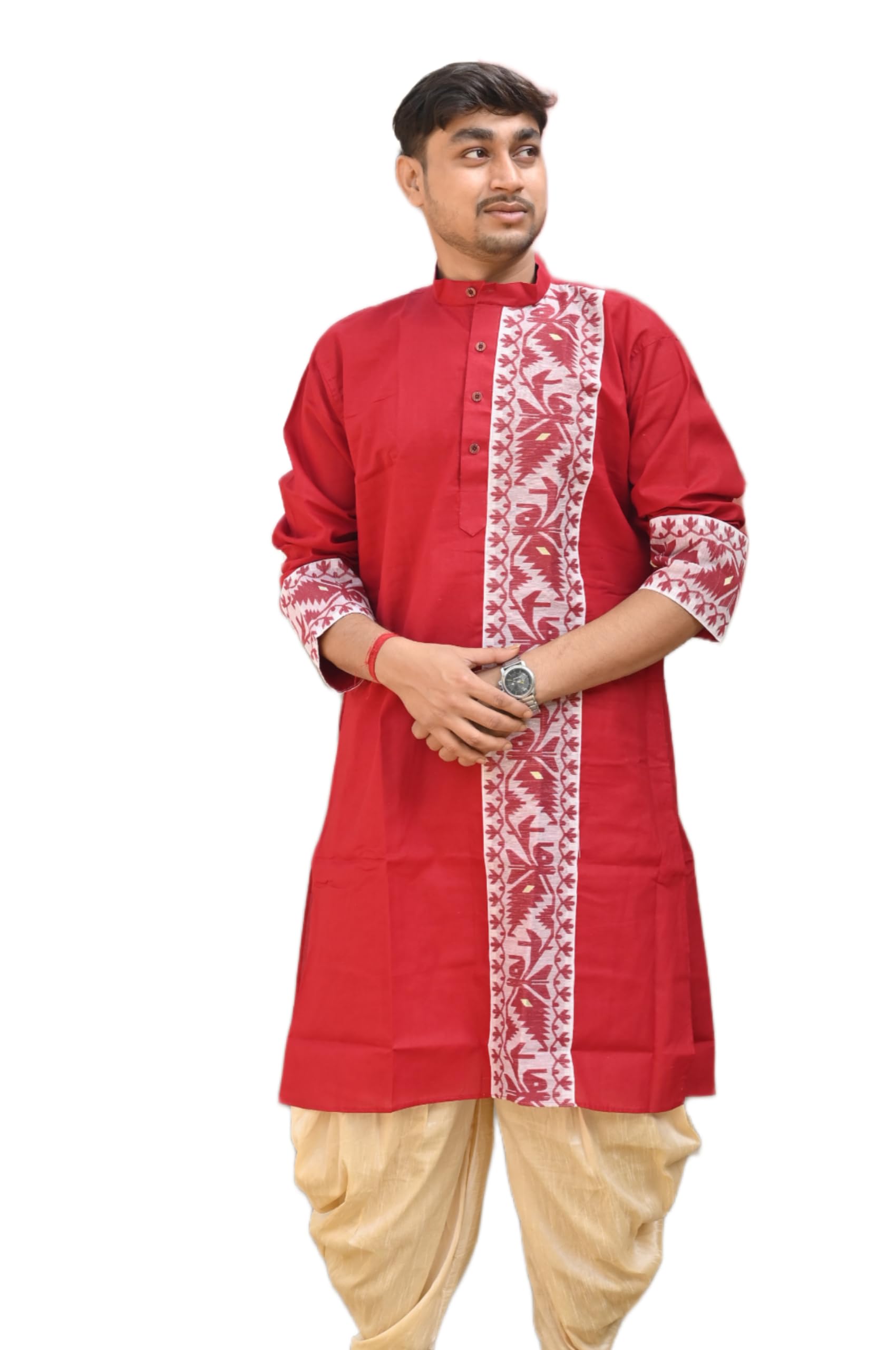 Jamdani Kurta for Men-picture-10
