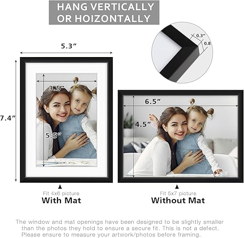 Vista 51 de Golden State Art - Portarretratos de aluminio de 18 x 24 pulgadas - con paspartú para fotos de 16 x 20 pulgadas o sin paspartú para póster de 18 x