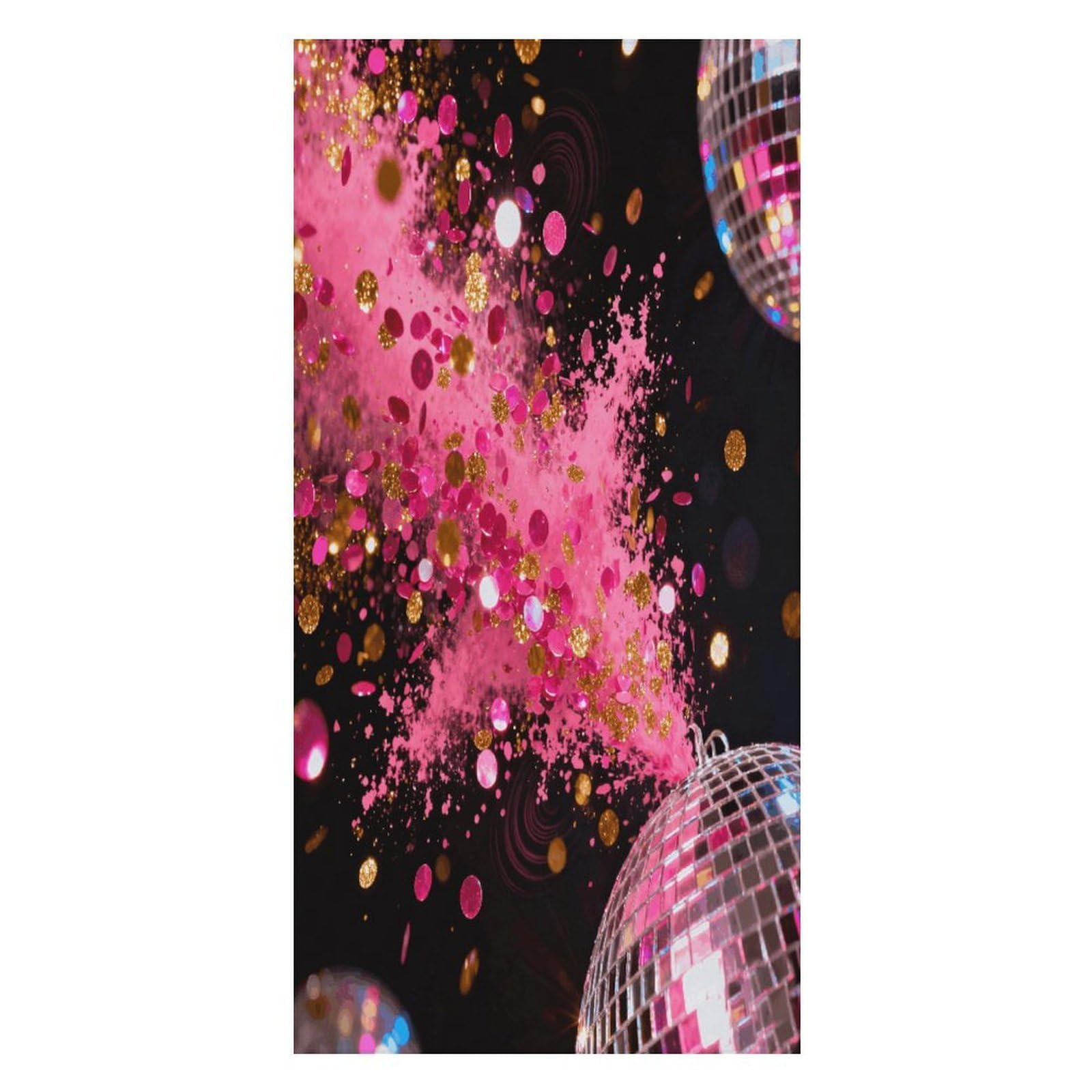 FekiLoot Neon Pink Splatter Beach Towel Oversized Bath Towel Ultra Soft Pool Towel Cozy Swim Towel Silky Lounge Towel Quick Dry Travel Towel Gentle Absorbent Towel for Adults Women Men