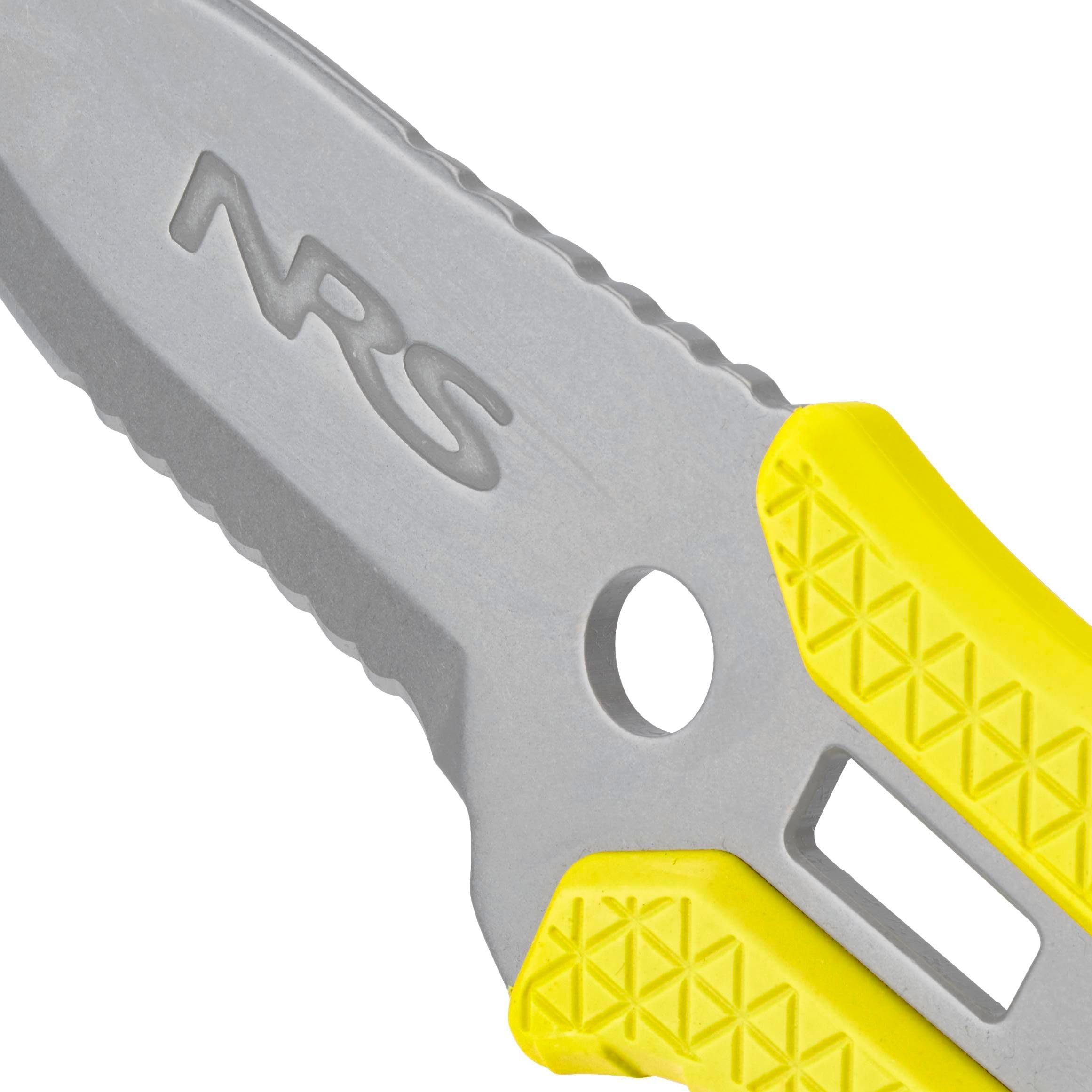 NRS Edelstahl Co-Pilot Messer Sicherheitsgelb