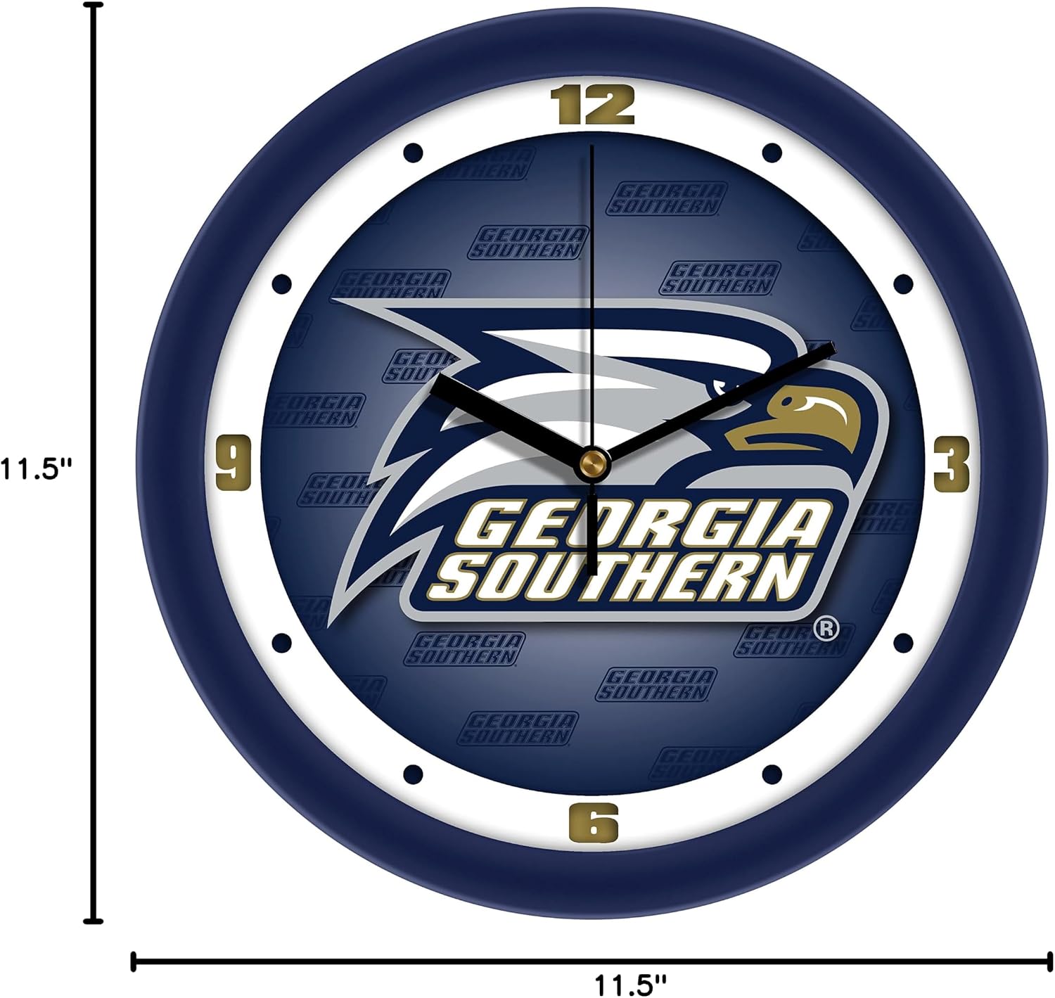 SunTime Georgia Southern Eagles - Dimension Wall Clock