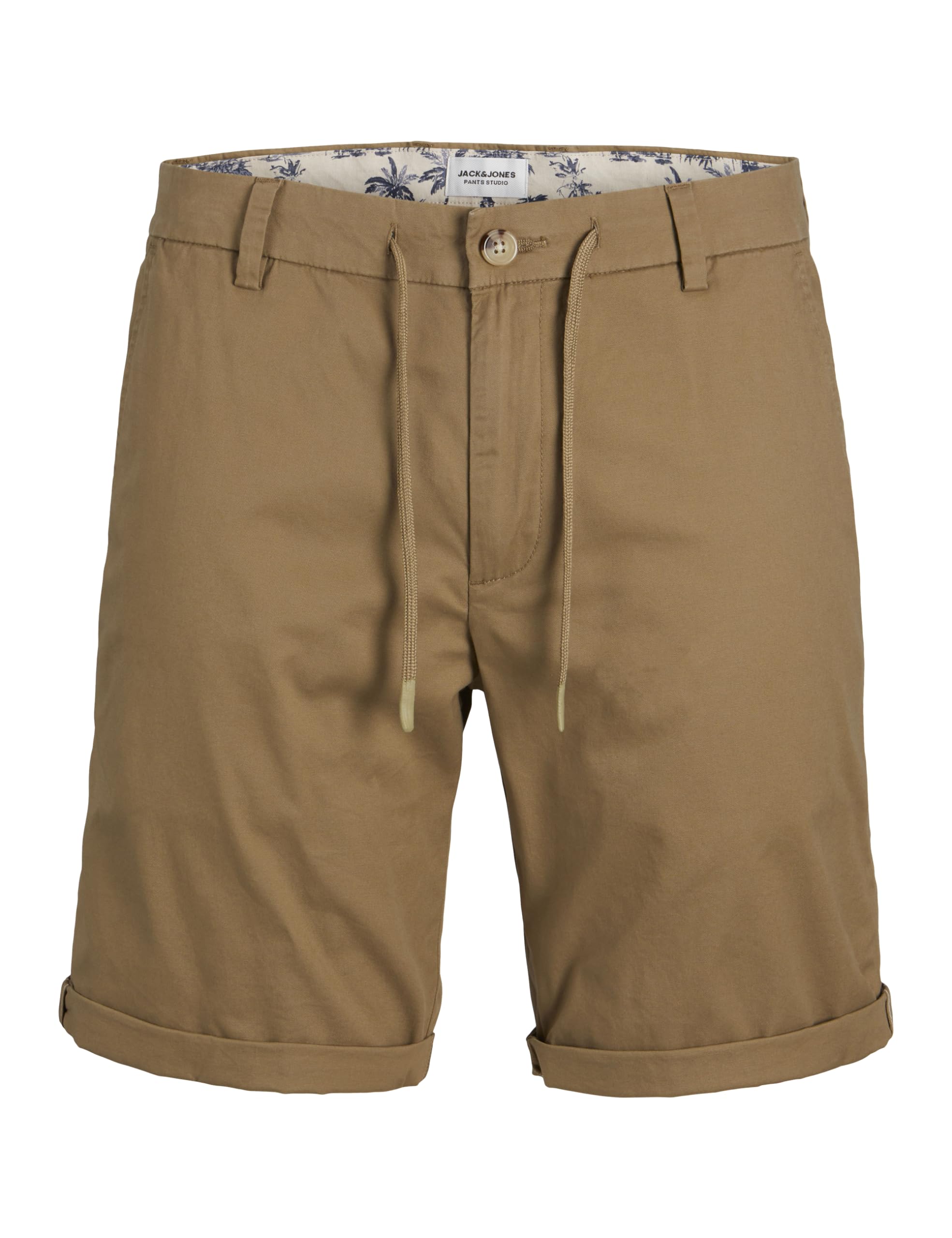JACK & JONES Herren JPSTMARCO JJSUMMER Chino Shorts, Elmwood, S