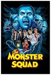 XINSHUDA The Monster Squad Horror Movie Poster 5 Canvas Poster Wall Art Decor Print Picture Paintings for Living Room Bedroom Decoration Unframe:12x18inch(30x45cm)