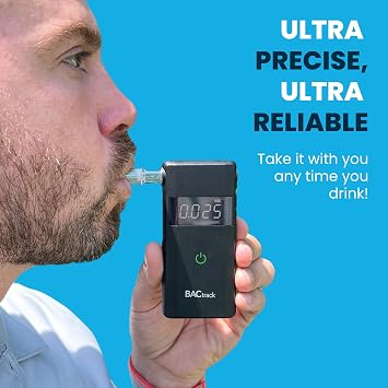 BACtrack Scout Breathalyzer and 20 Breathalyzer Mouthpieces Bundle