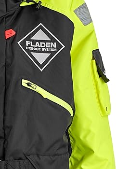 FLADEN RESCUE SYSTEM - Black and Yellow SCANDIA Flotation Jacket