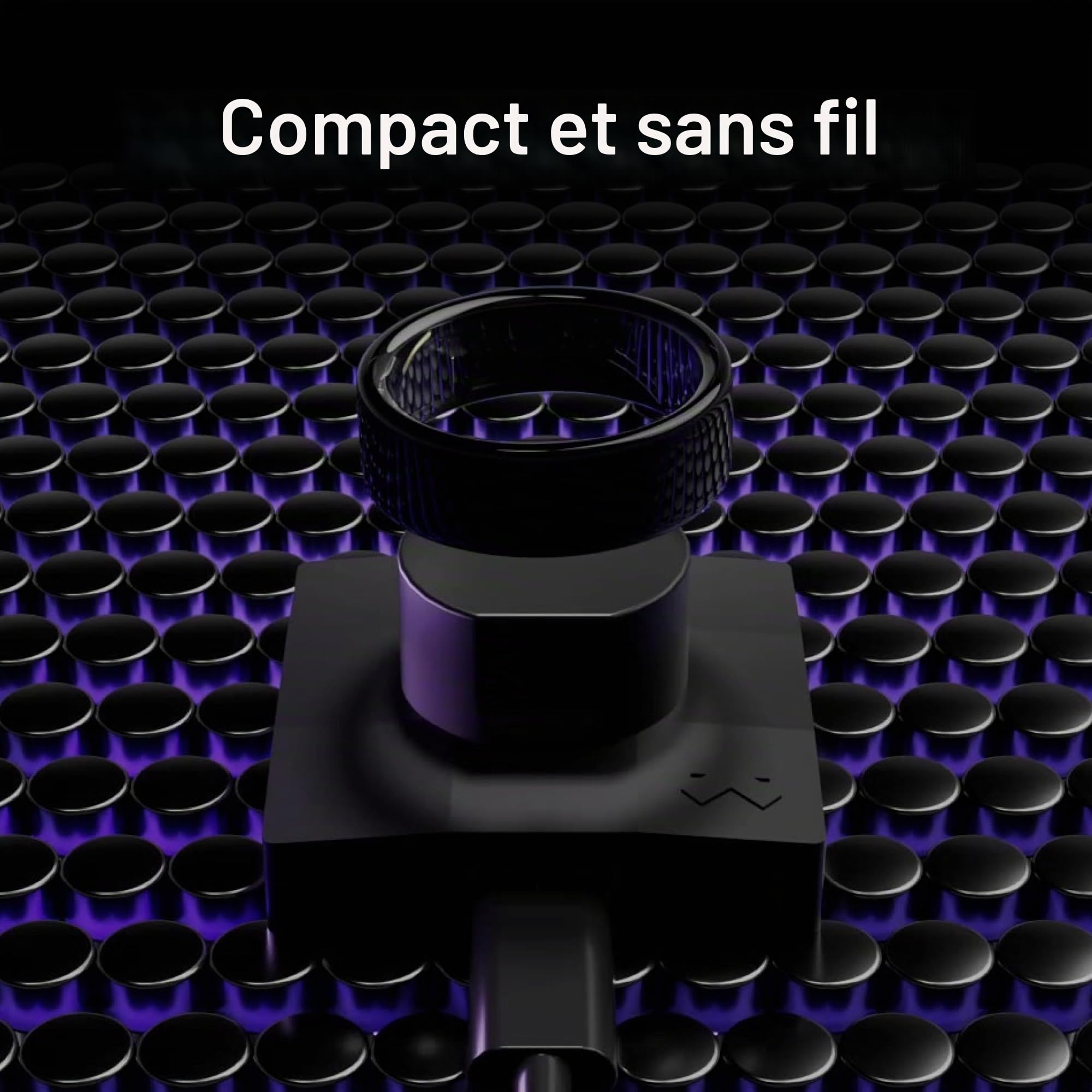 Ultrahuman Ring AIR Charger - Full Battery Charge in 2 Hrs - Convenient and Easy Charging Solution for Your Smart Ring - Size 5