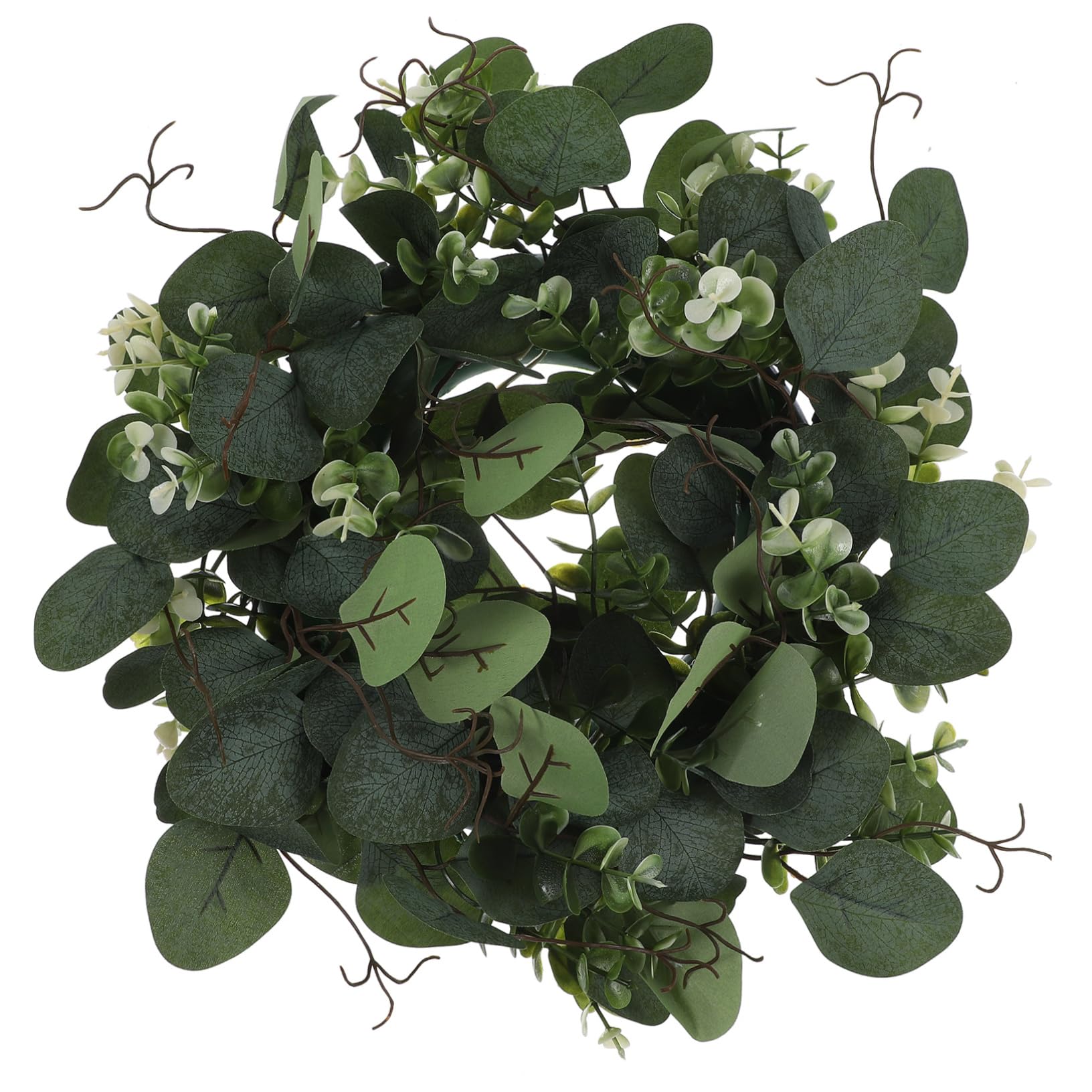 IMIKEYA 3St Eukalyptus-Blatt Girlande dekorative Girlande Sommerkränze für die Haustür blumengirlande künstlich künstliche blumengirlande künstliche Pflanzen hochzeitsdeko Außenkränze
