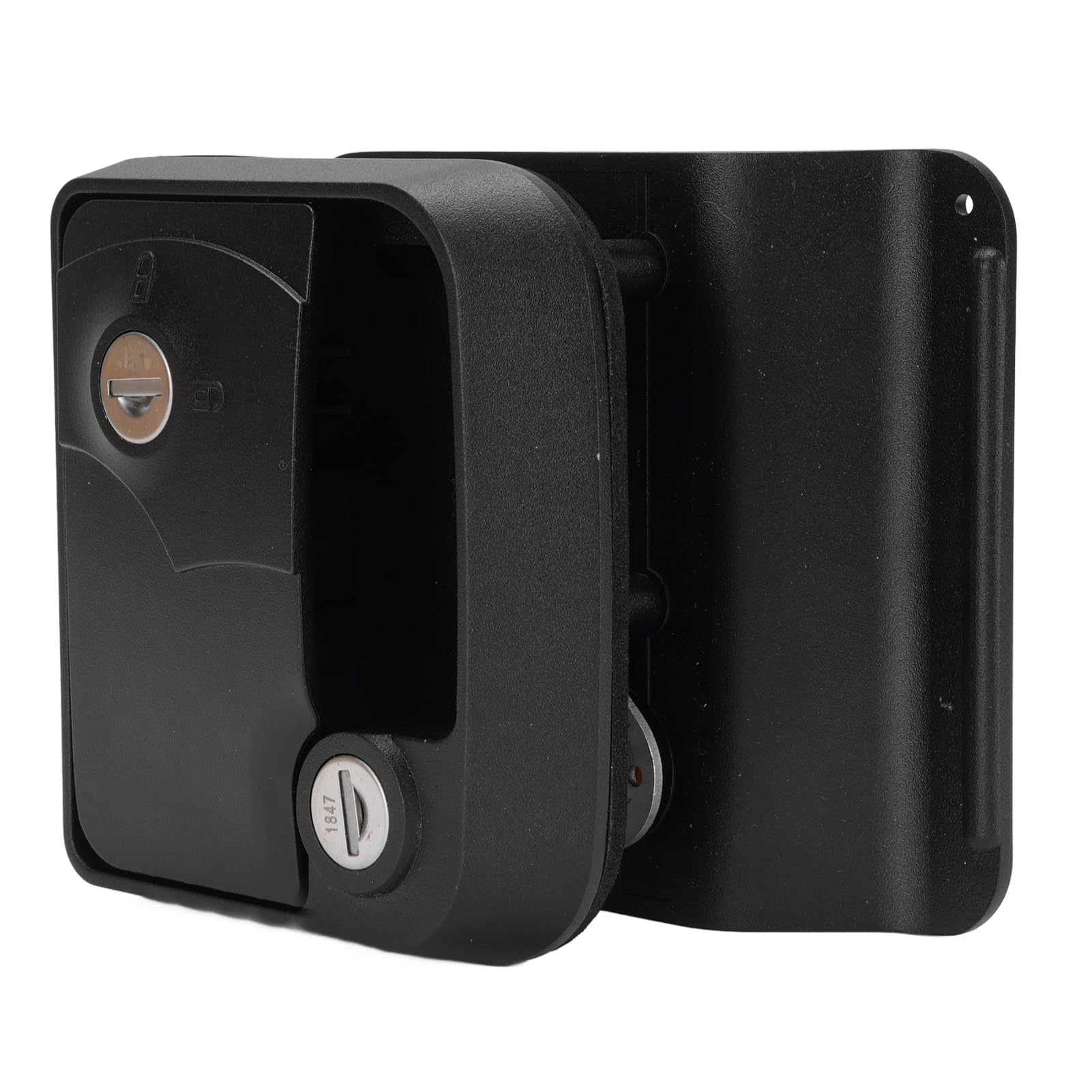 Yctze Sostituzione della Serratura Porta della Porta del Rimorchio RV, Fermo della Portiera in Lega di Zinco con Paddle Deadbolt, Realizzato con Materiali Ad Alta Resistenza, 1 Blocco