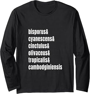 Panaeolus Genus Long Sleeve T-Shirt