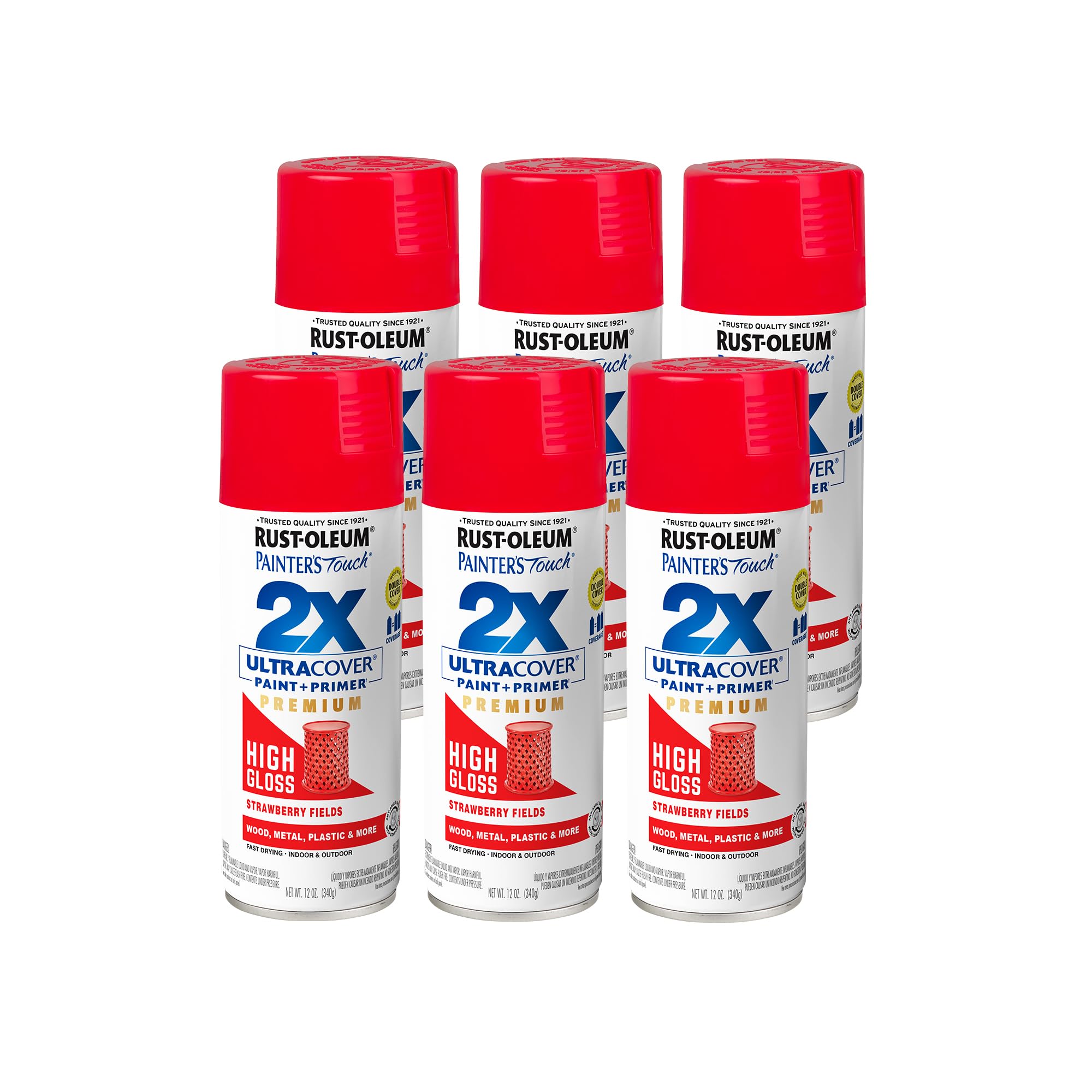 Rust-Oleum Painter's Touch 2X Ultra Cover Spray Paint, Strawberry Fields