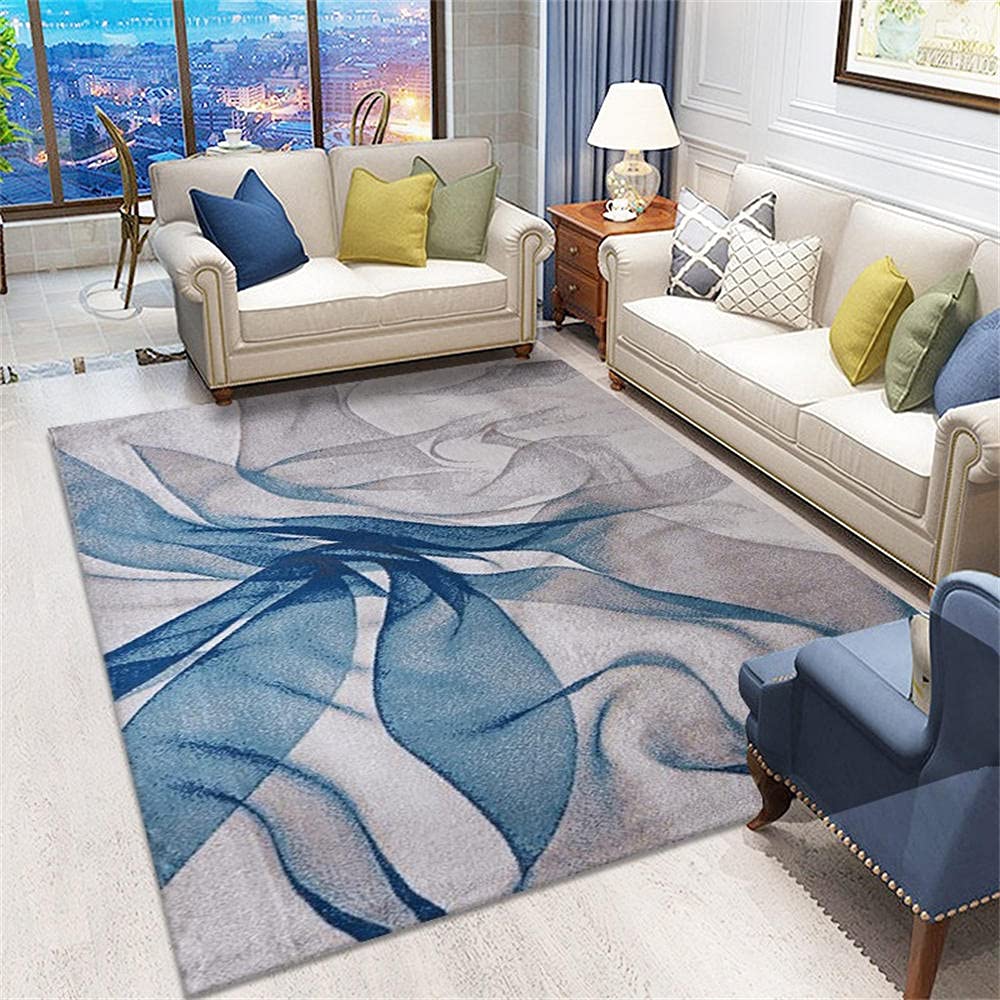 Tapis de chevet doux rouge pour réveils chaleureux