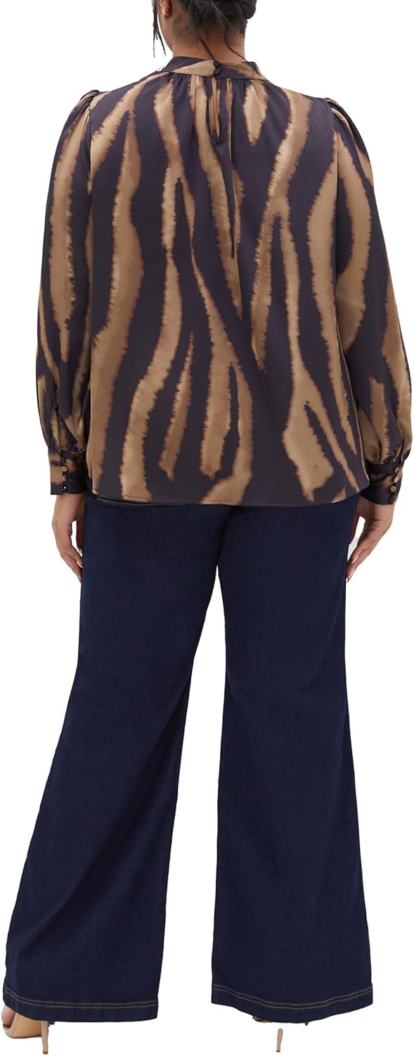 City Chic Women's Plus Size Top - Untamed - Image 2