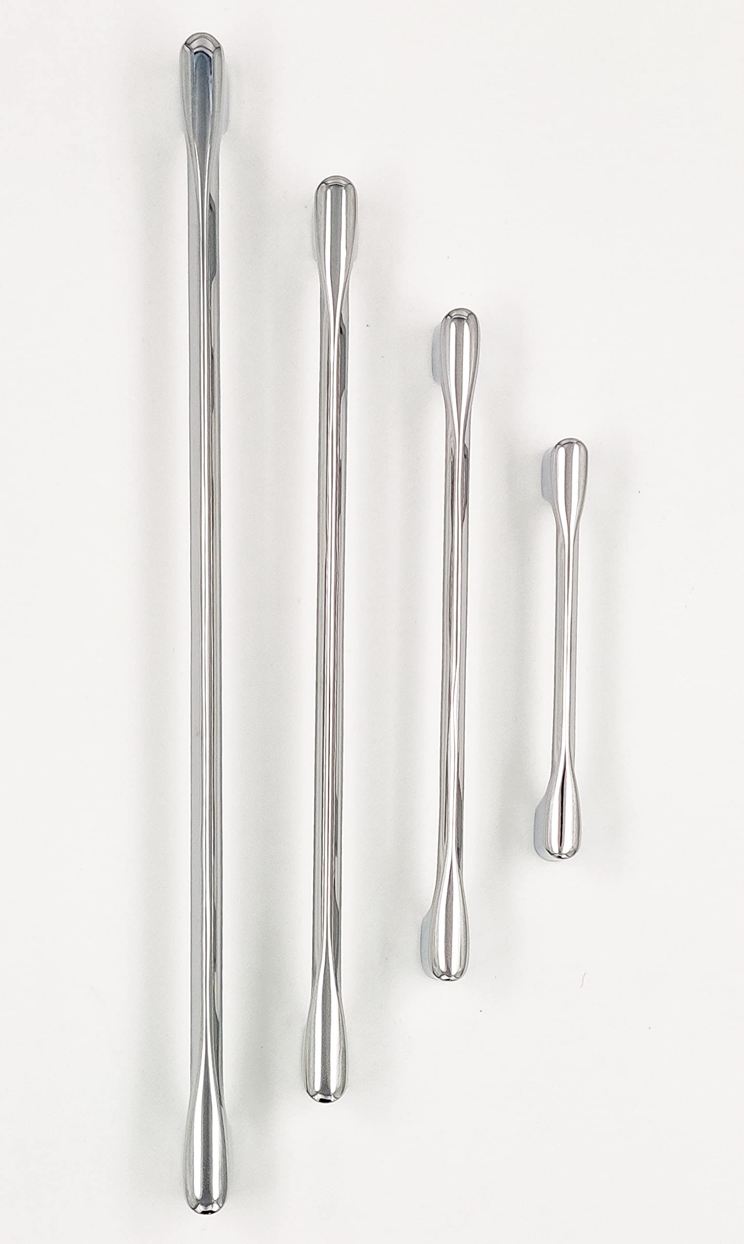 ZINC Wardrobe Handles, Cabinet Handles, Drawer Handles (C.P Finish) (10 INCH)