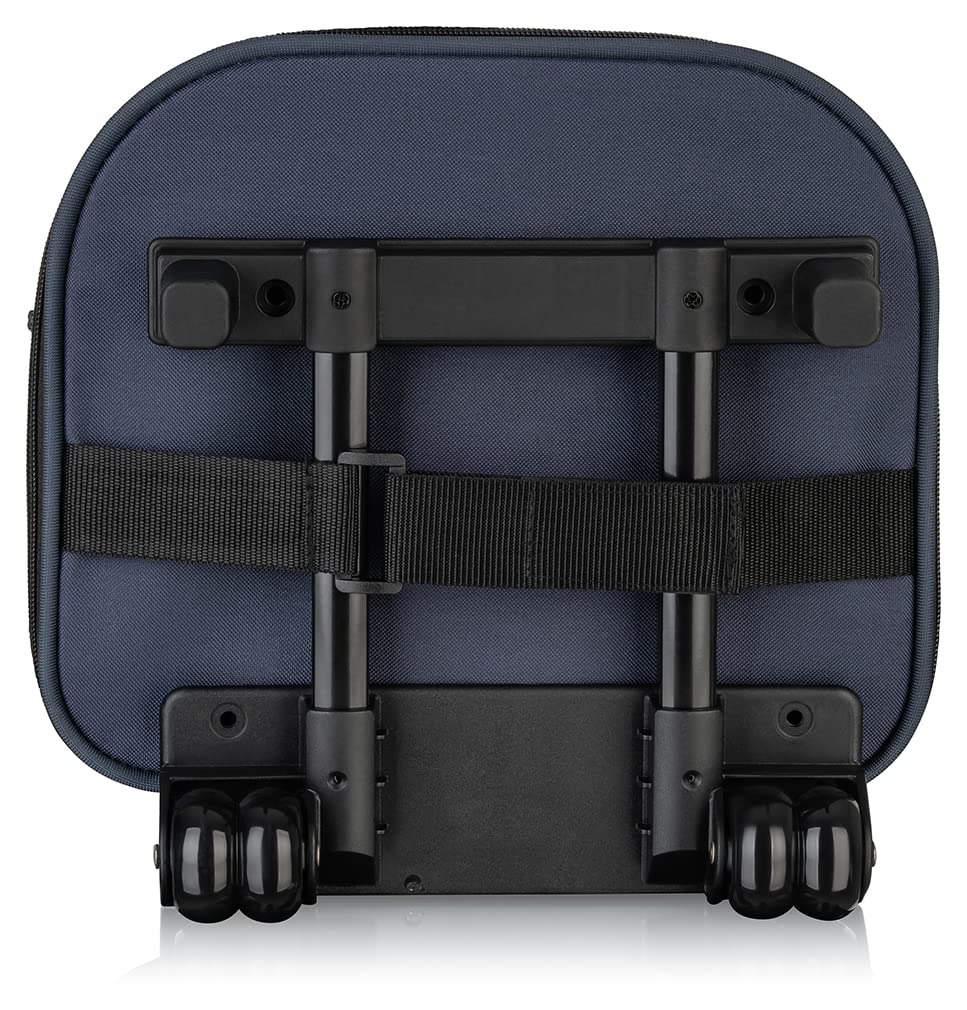 Knuffelwuff Hunderucksack Trolley faltbar 2 in 1 mit Rollen und Griff 33x30x50cm