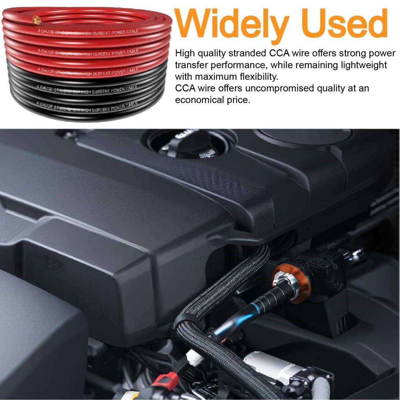 20 terminales de cable con tubo termorretráctil 3:1 para electricidad/coche, amplificador, cable de tierra
