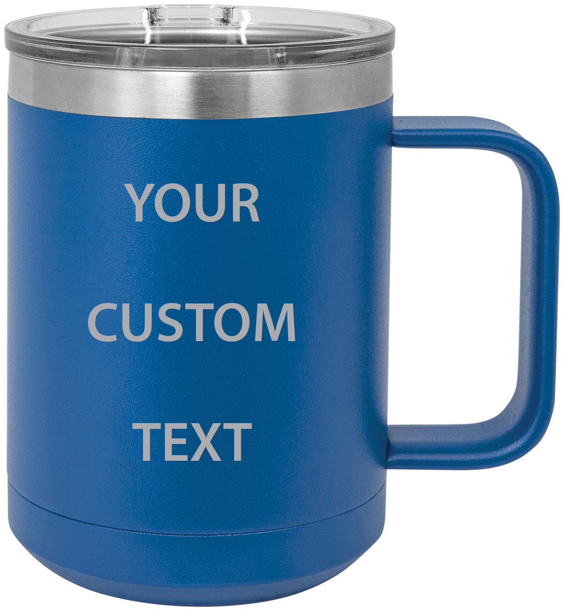 CustomGiftsNow Personalized Laser Engraved Travel Tumbler