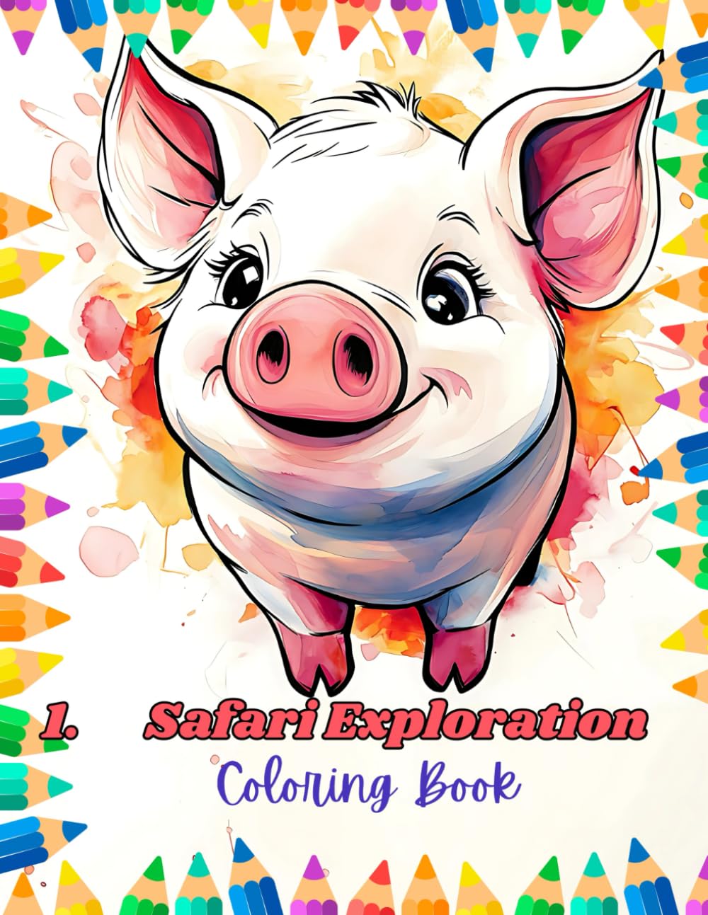 Safari Exploration Coloring Book: Animal designs, wild creatures illustrations, exotic animal adventures coloring experience | Encourages creativity ... and stress relief | For Teens, Ages 12-18
